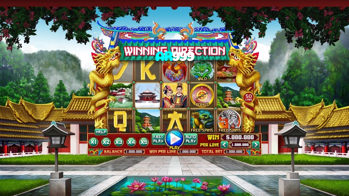 AR999 casino presented on mobile device in Pakistan with slots and live games